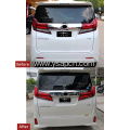 Factory price 15-20 Alphard/Vellfire Rear bumper car bumper